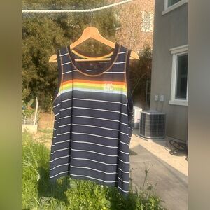 Tommy Hilfiger Navy Striped Tank Top